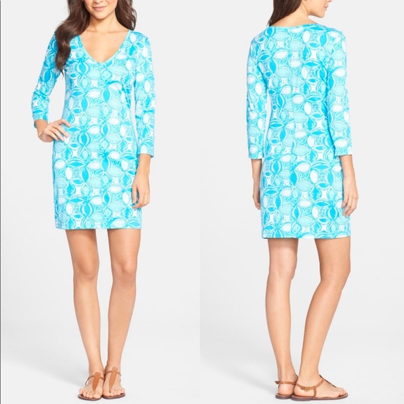 Lilly Pulitzer Juliet V-Neck Dress 💙 - Picture 2 of 8